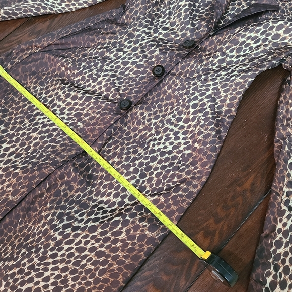 1990's DOLCE & GABBANA Leopard Printed Long Coat - Picture 5 of 15